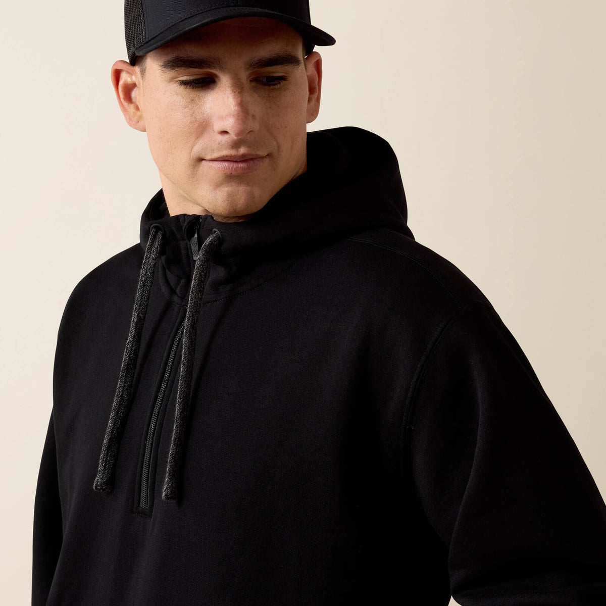 Rebar Workman 1/4 Zip Hoodie - Ariat Exclusive
