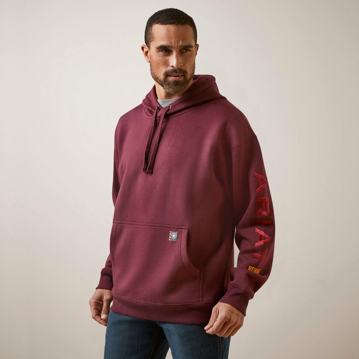 Rebar Workman Graphic Hoodie - Ariat Customer Favorite