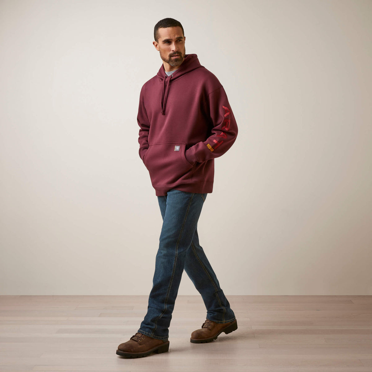 Rebar Workman Graphic Hoodie - Ariat Customer Favorite