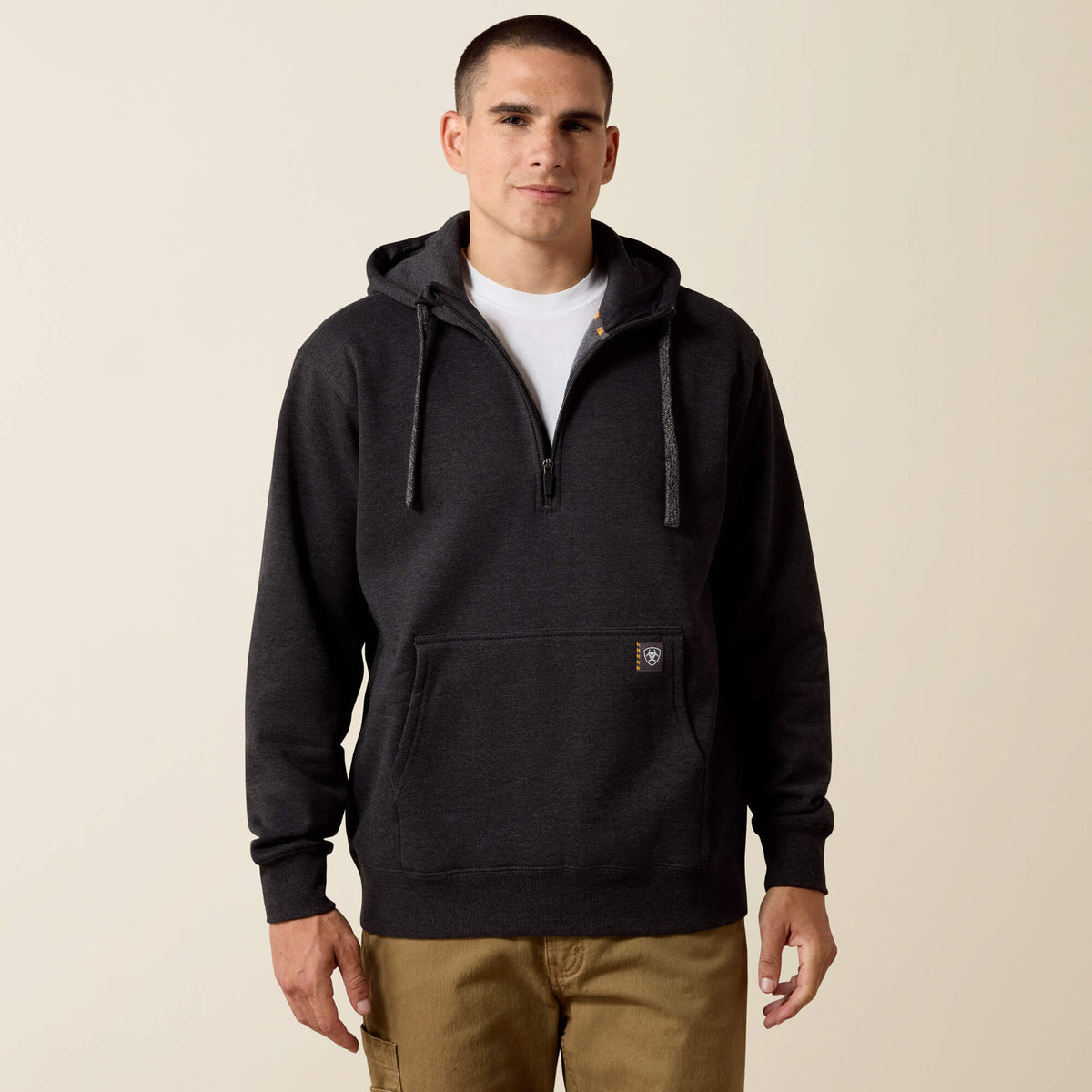 Rebar Workman 1/4 Zip Hoodie - Ariat Trending