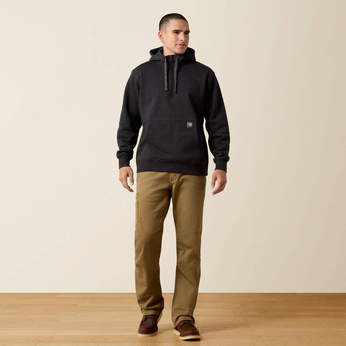 Rebar Workman 1/4 Zip Hoodie - Ariat Trending