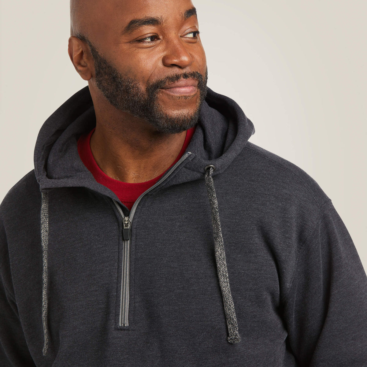 Rebar Workman 1/4 Zip Hoodie - Ariat Trending