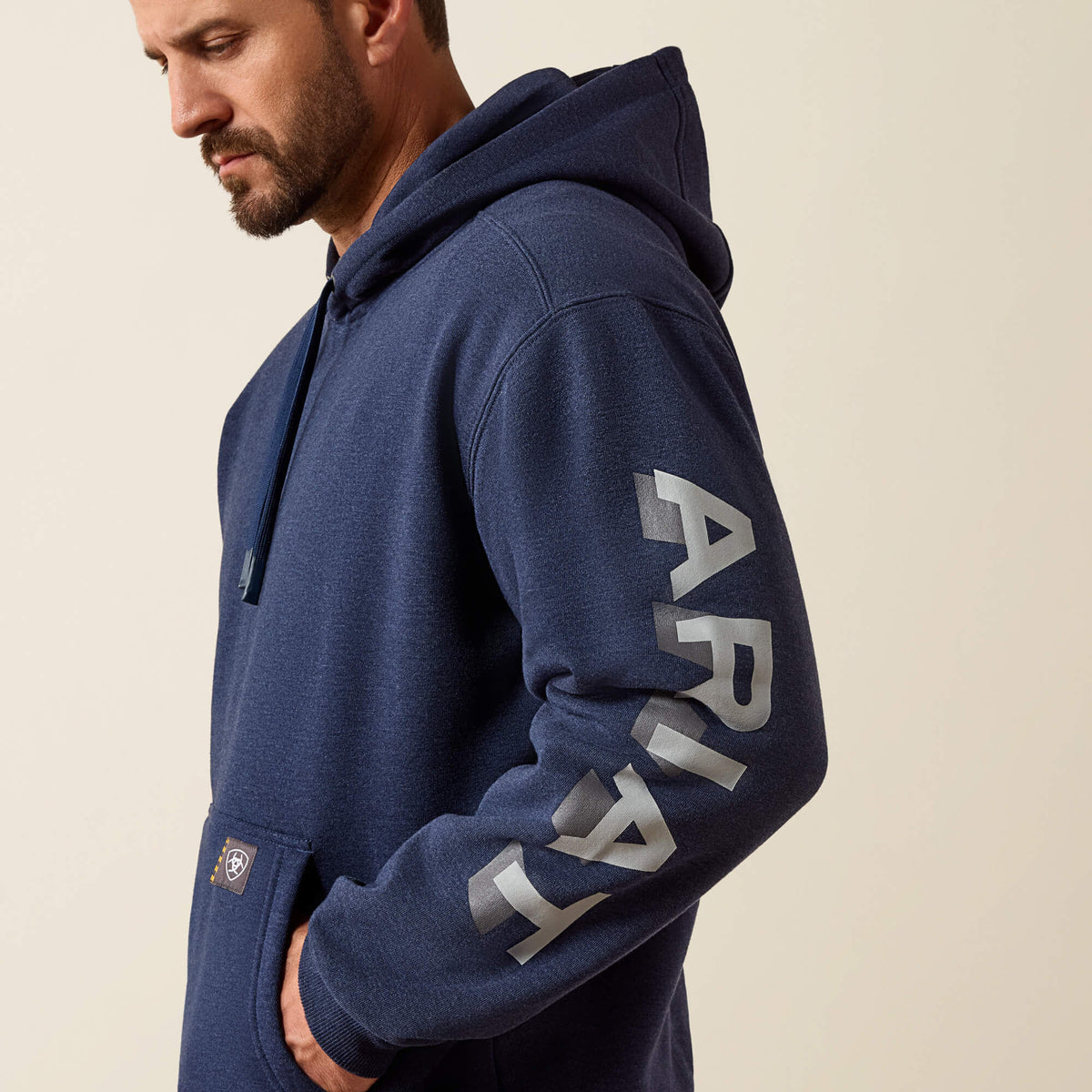 Rebar Lightweight Logo Hoodie - Ariat Exclusive