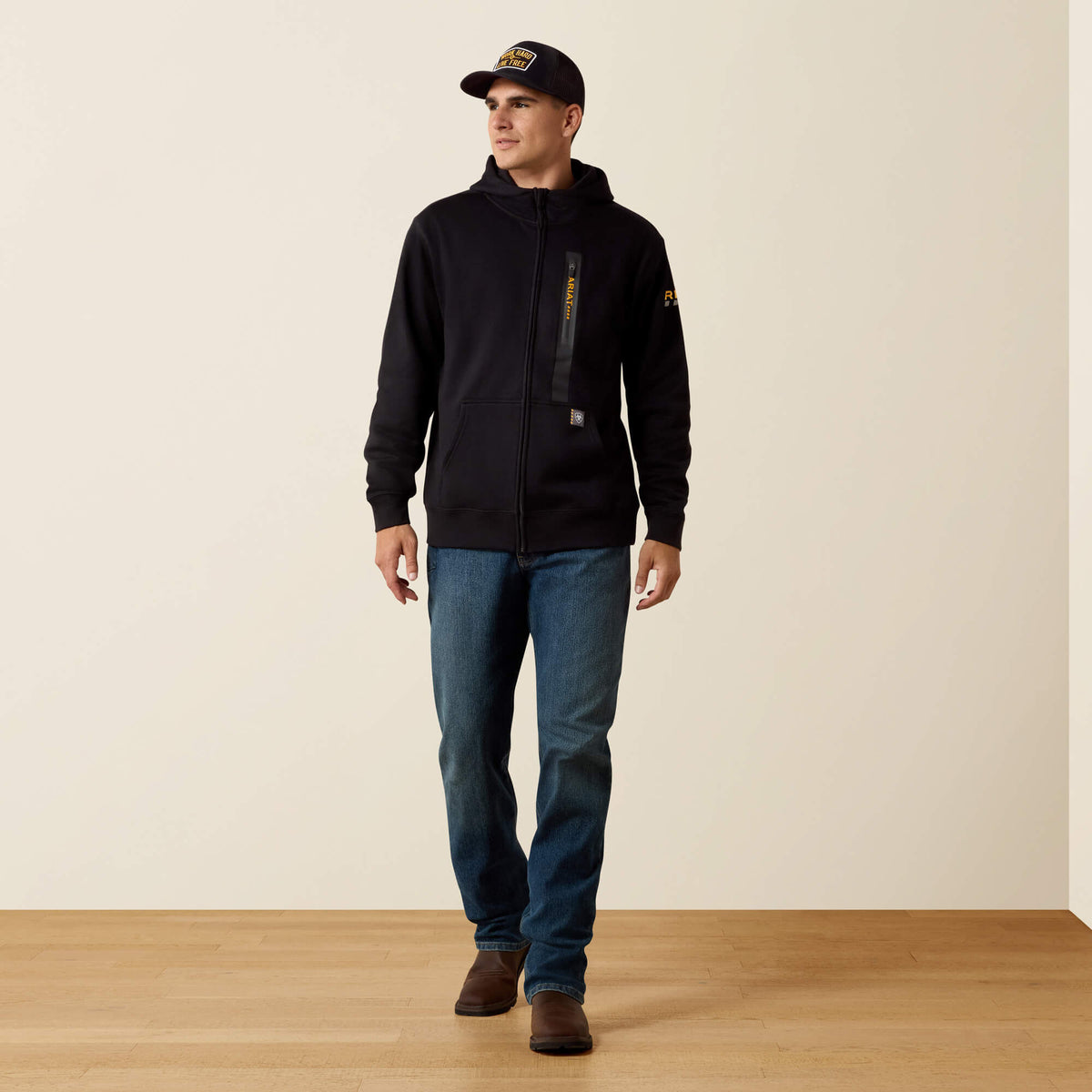 Rebar Workman Full Zip Hoodie - Ariat Premium