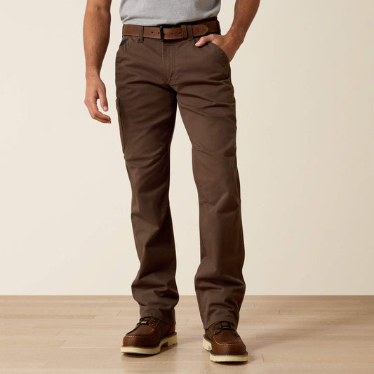 Rebar M5 Straight DuraStretch Washed Twill Dungaree Straight Leg Pant - Ariat Value