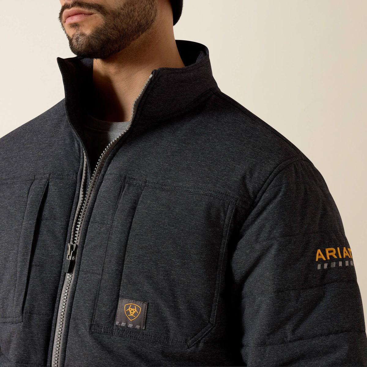Rebar Valiant Stretch Canvas Water Resistant Insulated Jacket - Ariat Premium