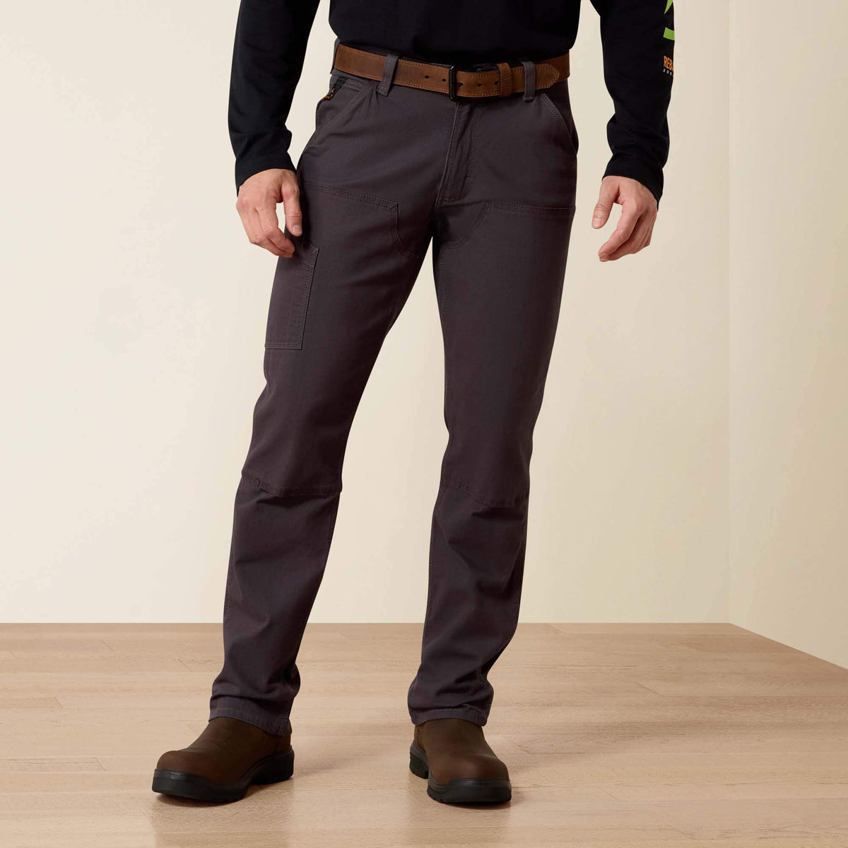 Rebar M4 Relaxed DuraStretch Made Tough Double Front Straight Pant - Ariat Quality
