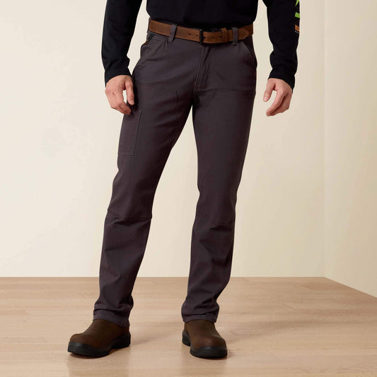 Rebar M4 Relaxed DuraStretch Made Tough Double Front Straight Pant - Ariat Quality