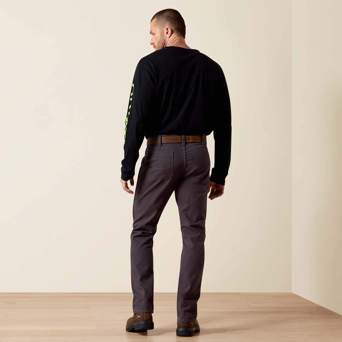 Rebar M4 Relaxed DuraStretch Made Tough Double Front Straight Pant - Ariat Quality