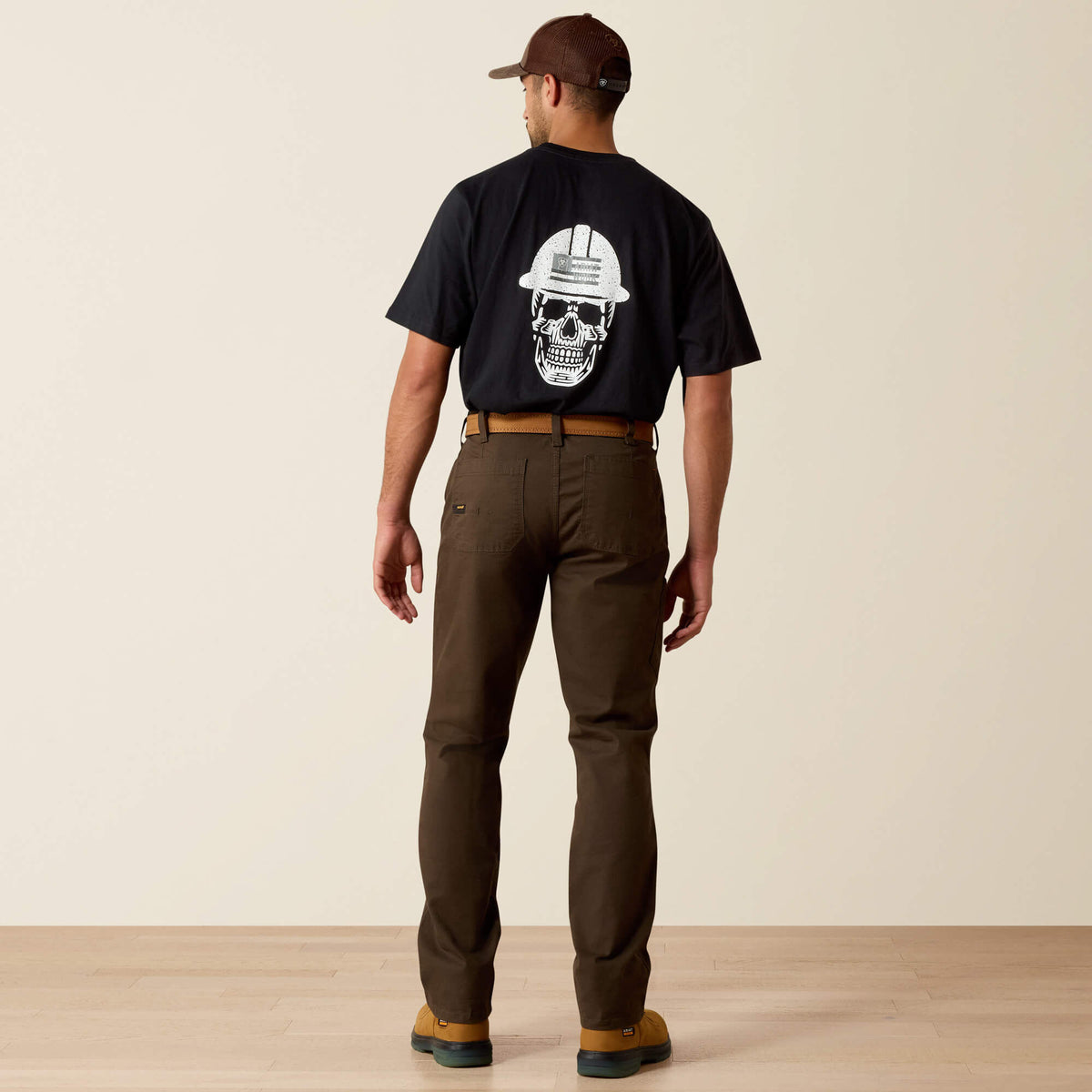 Rebar M4 Relaxed DuraStretch Made Tough Double Front Straight Pant - Ariat Classic