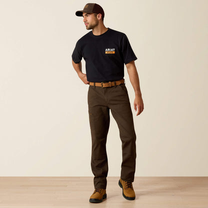 Rebar M4 Relaxed DuraStretch Made Tough Double Front Straight Pant - Ariat Classic