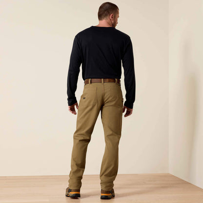 Rebar M4 Relaxed DuraStretch Made Tough Double Front Straight Pant - Ariat Classic