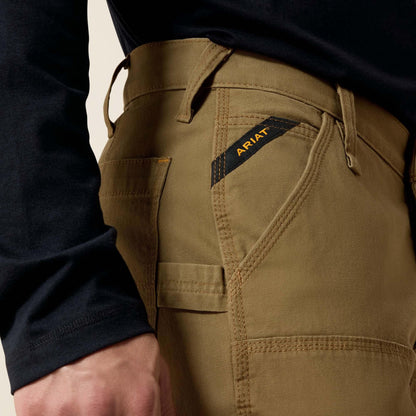Rebar M4 Relaxed DuraStretch Made Tough Double Front Straight Pant - Ariat Classic