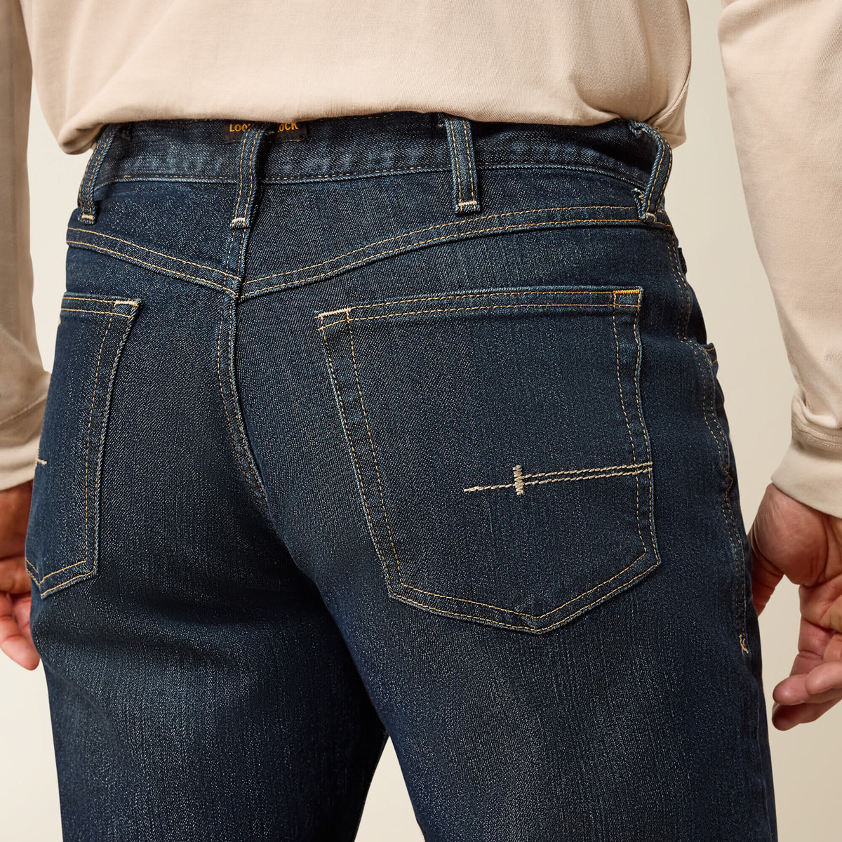 Rebar M4 Relaxed DuraStretch Basic Stackable Straight Leg Jean - Ariat Smart Buy