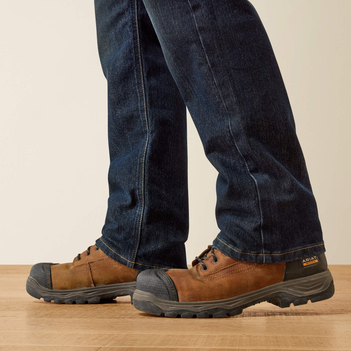 Rebar M4 Relaxed DuraStretch Basic Stackable Straight Leg Jean - Ariat Smart Buy
