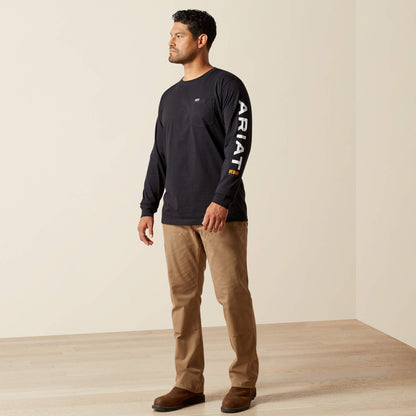 Rebar Cotton Strong Standard Logo Pocket T-Shirt - Ariat Smart Buy