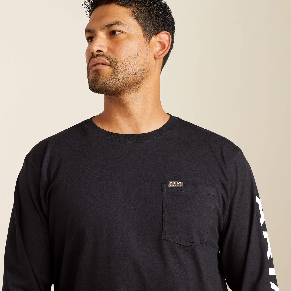 Rebar Cotton Strong Standard Logo Pocket T-Shirt - Ariat Smart Buy