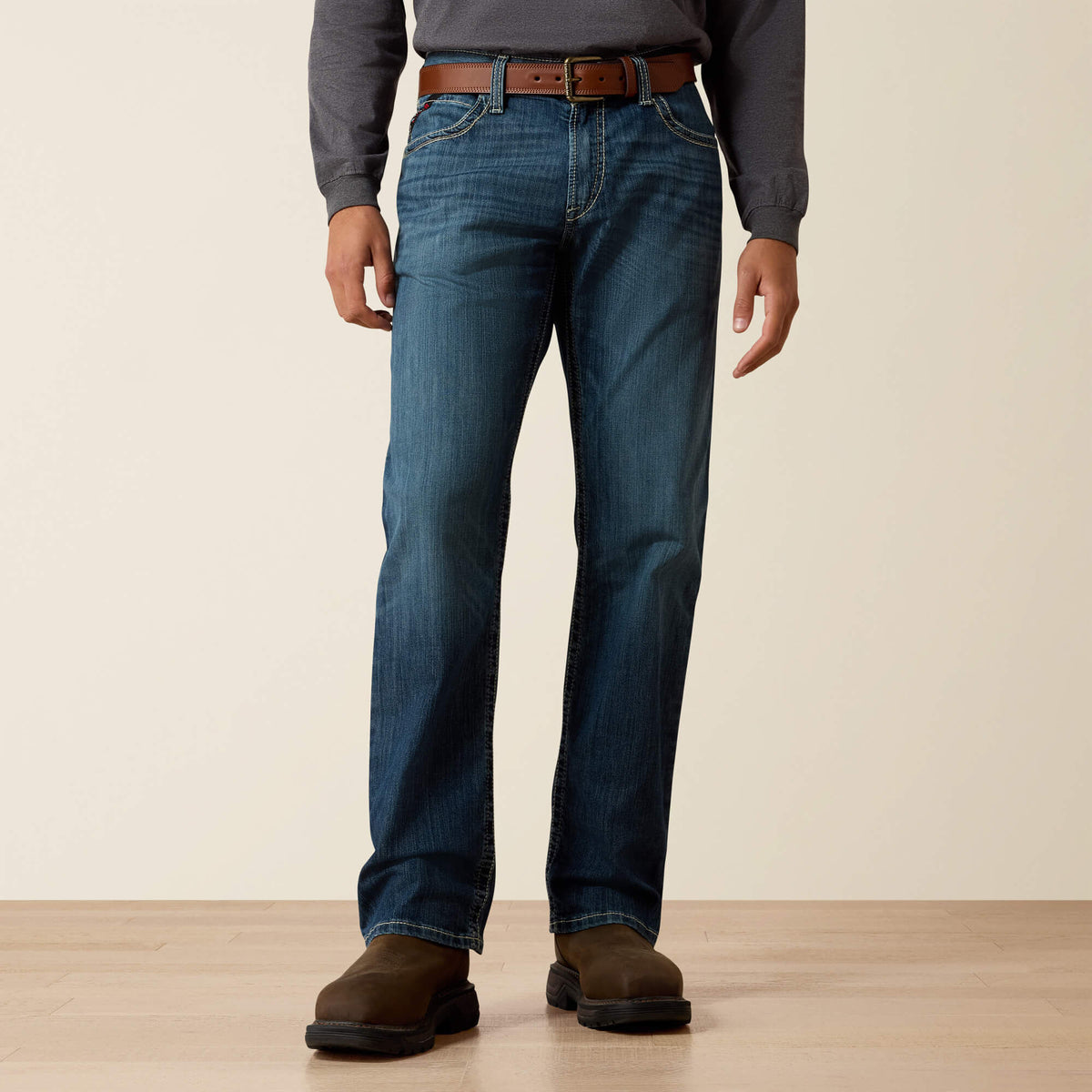 FR M4 Relaxed Stretch DuraLight Boundary Boot Cut Jean - Ariat Classic