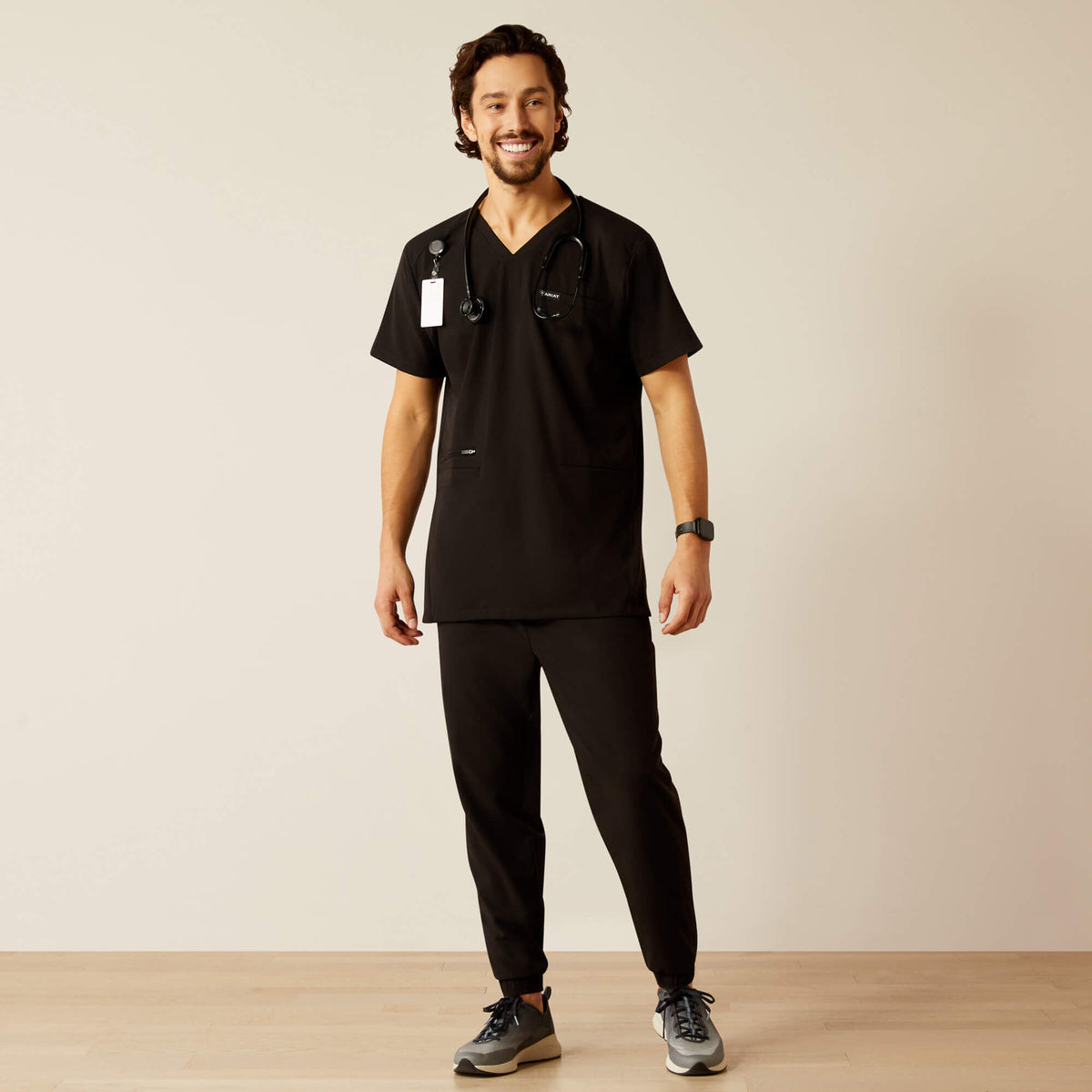 Derham 6 Pocket Scrub Top - Ariat Premium