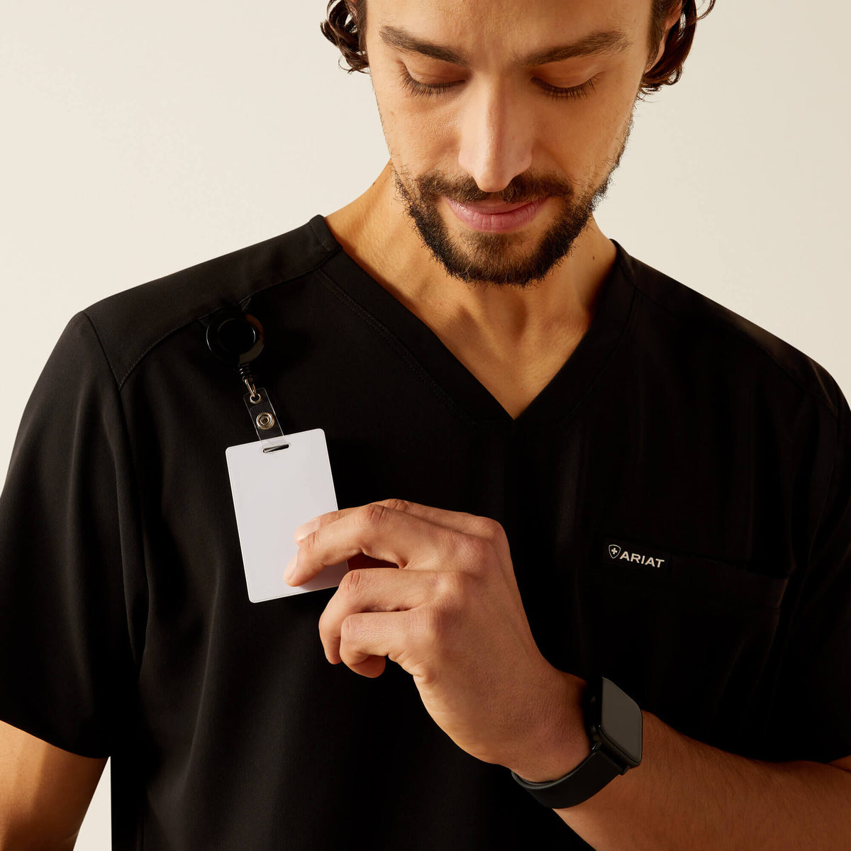 Derham 6 Pocket Scrub Top - Ariat Premium