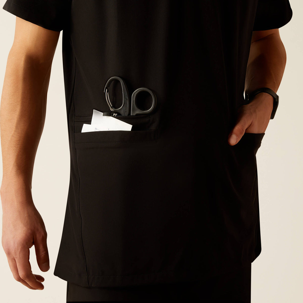 Derham 6 Pocket Scrub Top - Ariat Premium