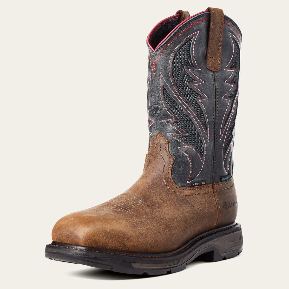 WorkHog XT VentTEK Waterproof Carbon Toe Work Boot - Ariat Signature