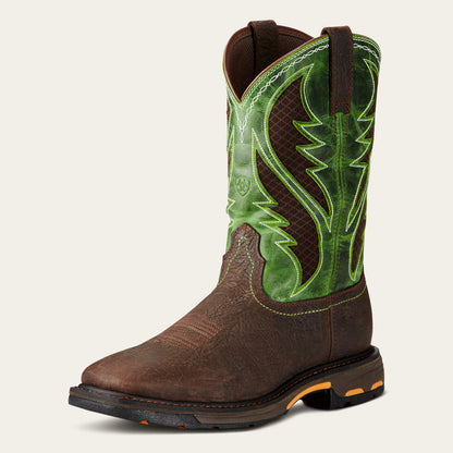 WorkHog Wide Square Toe VentTEK Composite Toe Work Boot - Ariat Smart Buy
