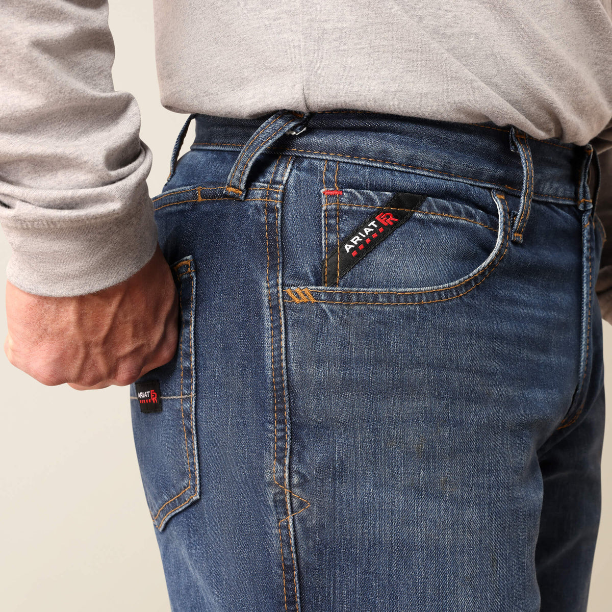 FR M5 Straight Enduro DuraStretch Straight Leg Jeans - Ariat Featured