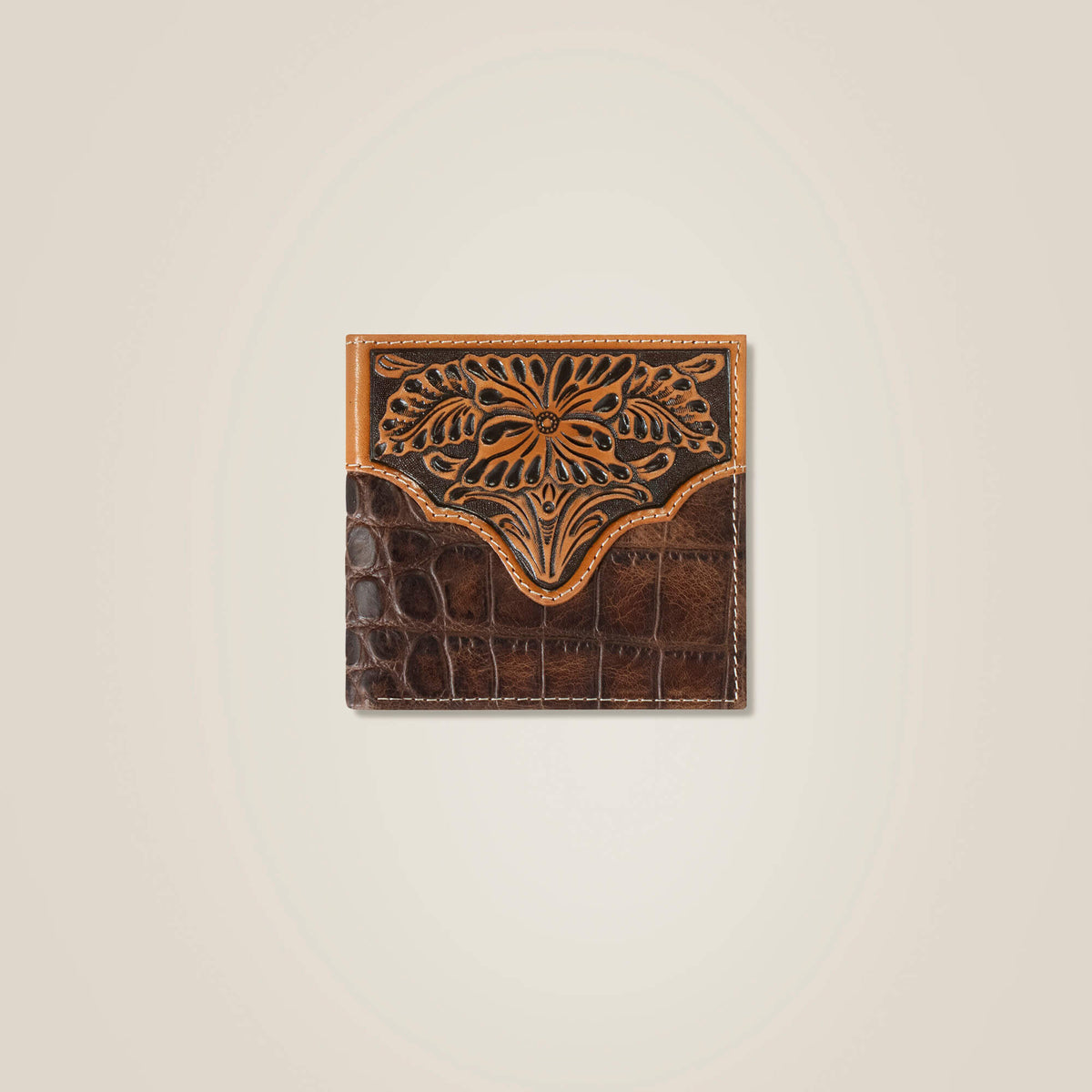 Alligator Bifold Wallet - Ariat Discount