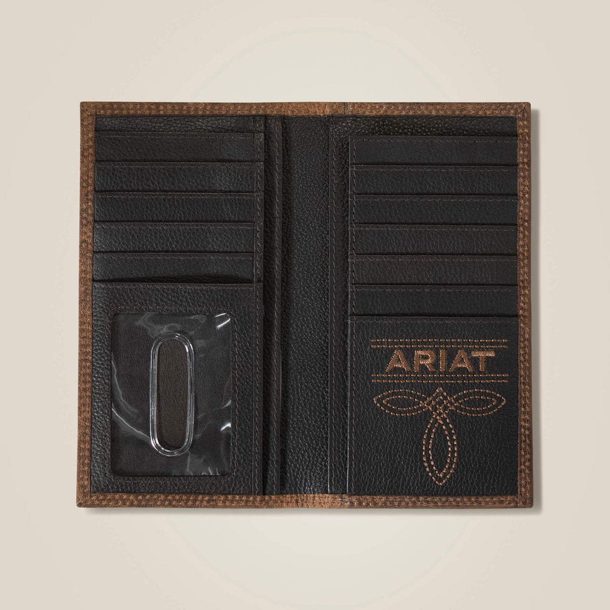 Pebble Leather Rodeo Wallet - Ariat Value