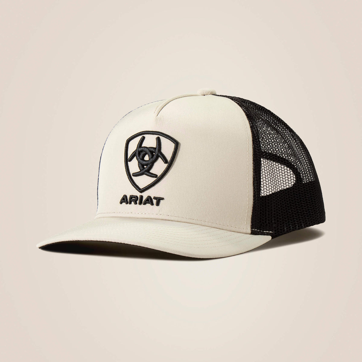 Black Logo Patch Cap - Ariat Popular