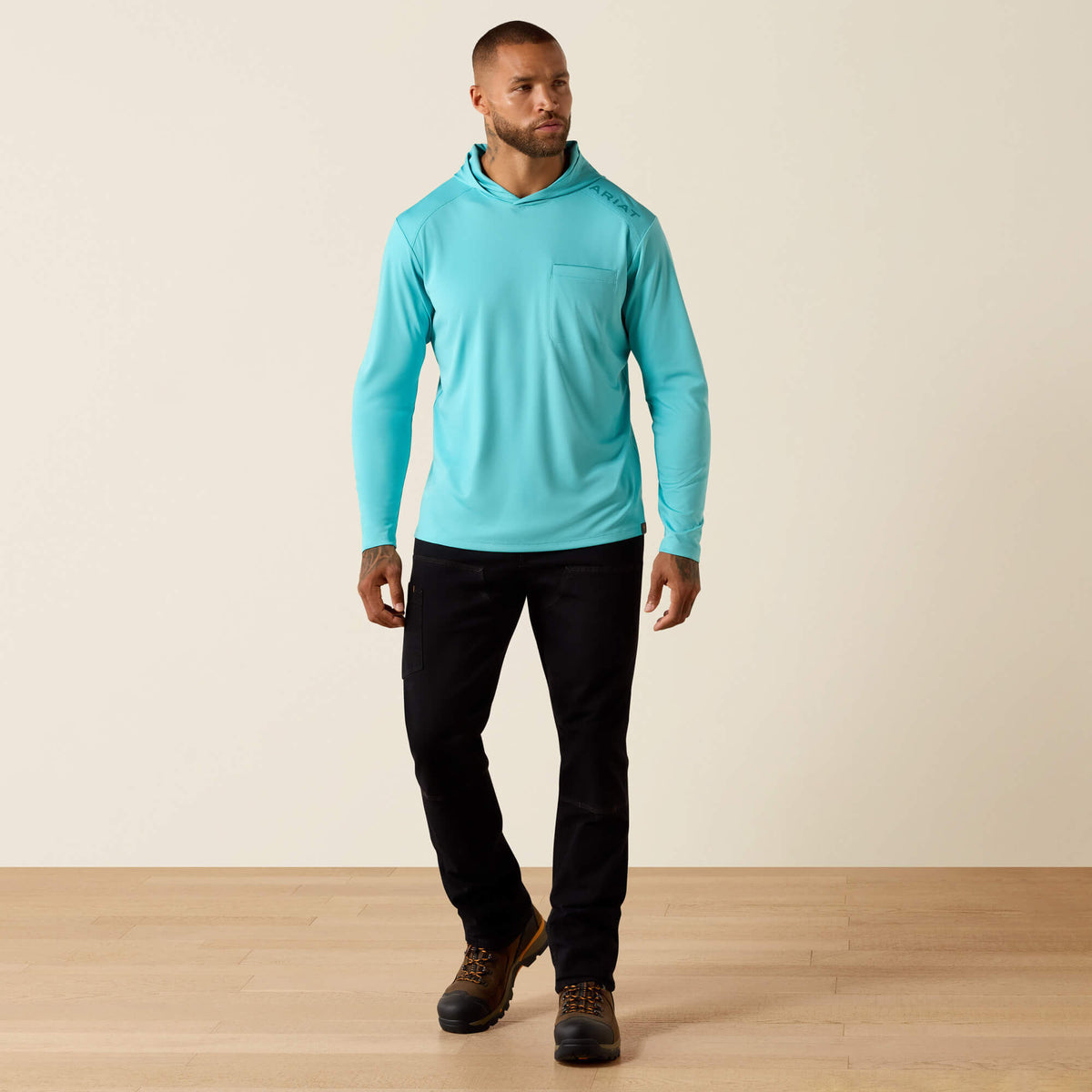 Rebar Sunblocker Hooded T-Shirt - Ariat Top Pick