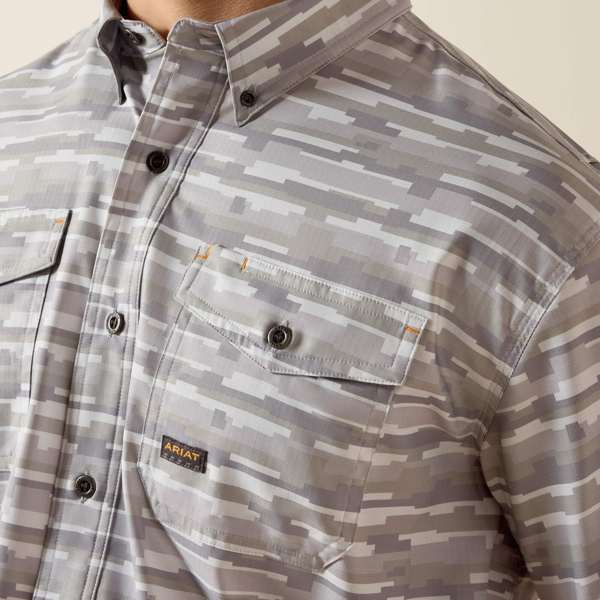 Rebar Made Tough VentTEK DuraStretch Work Shirt - Ariat Top Pick