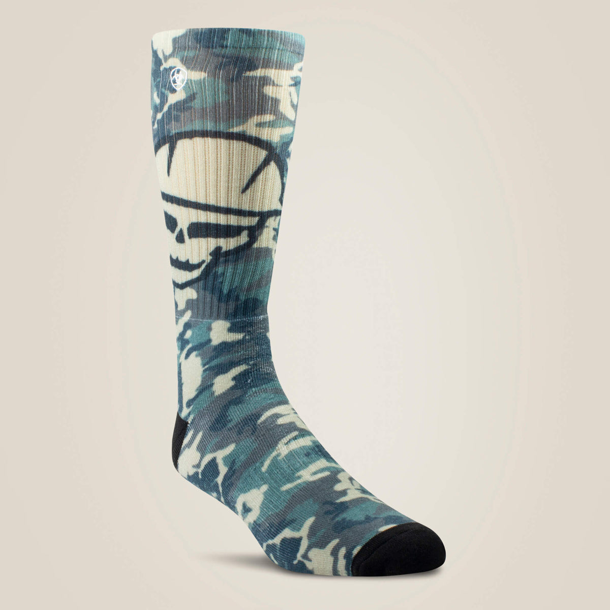 Roughneck Graphic Crew Work Sock 2 Pair Multi Color Pack - Ariat Featured