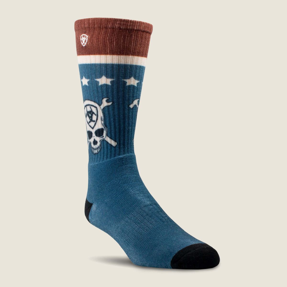 Patriot Graphic Crew Work Sock - Ariat Signature