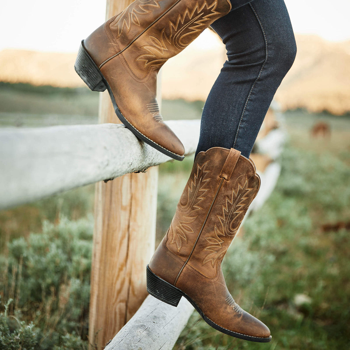 Heritage R Toe Western Boot - Ariat Best Price