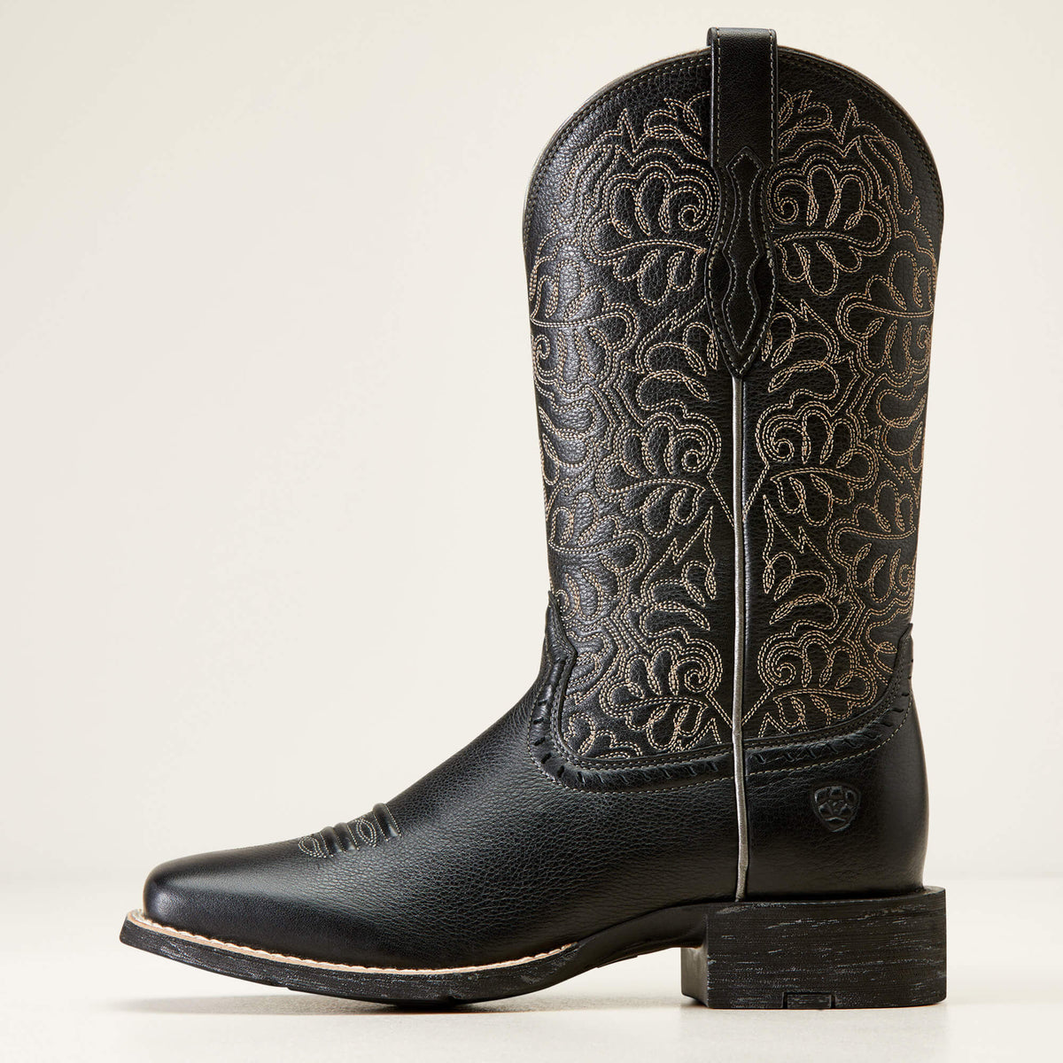 Round Up Remuda Wide Square Toe Western Boot - Ariat Premium
