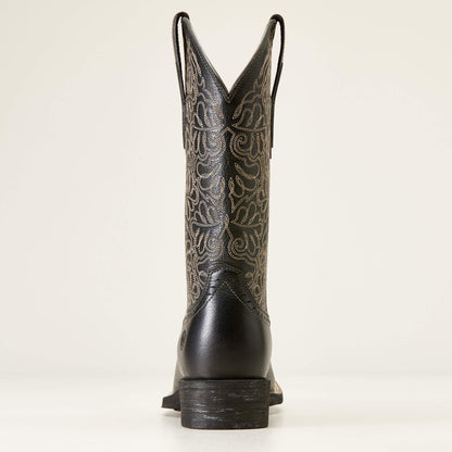Round Up Remuda Wide Square Toe Western Boot - Ariat Premium