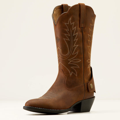 Heritage R Toe EZ Zip Western Boot - Ariat Premium
