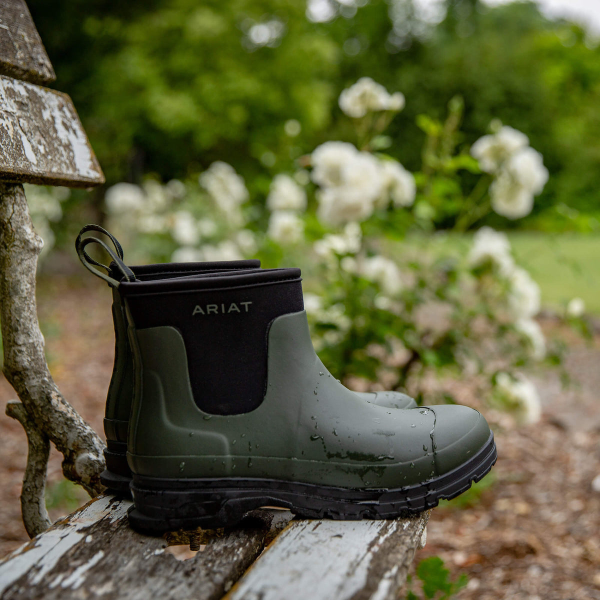 Kelmarsh Shortie Rubber Boot - Ariat Essential