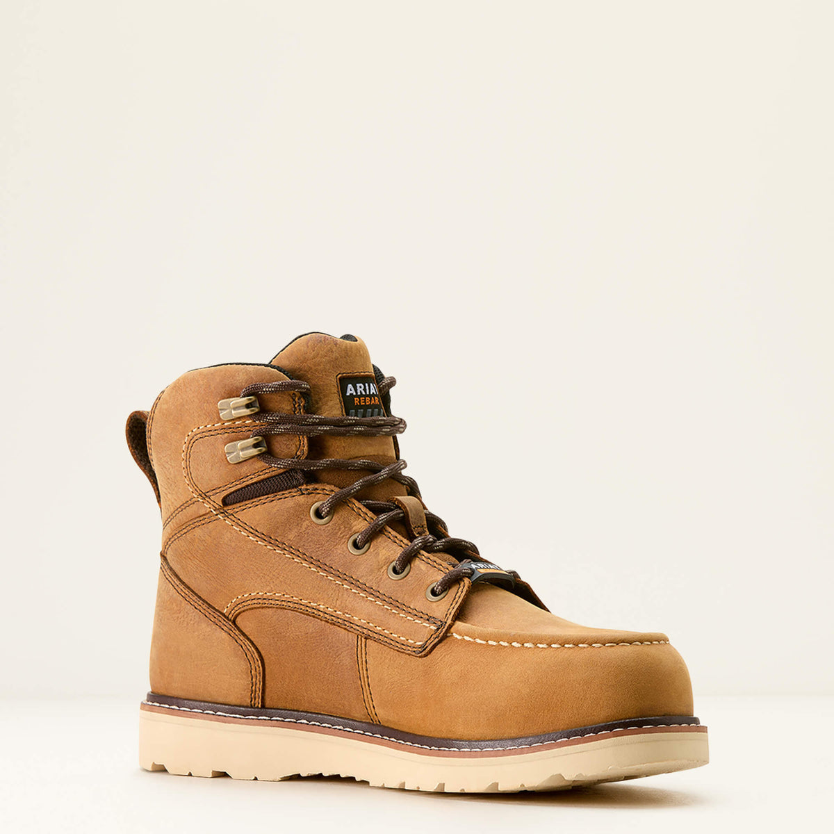 Rebar Wedge Moc Toe Waterproof Composite Toe Work Boot - Ariat Sale