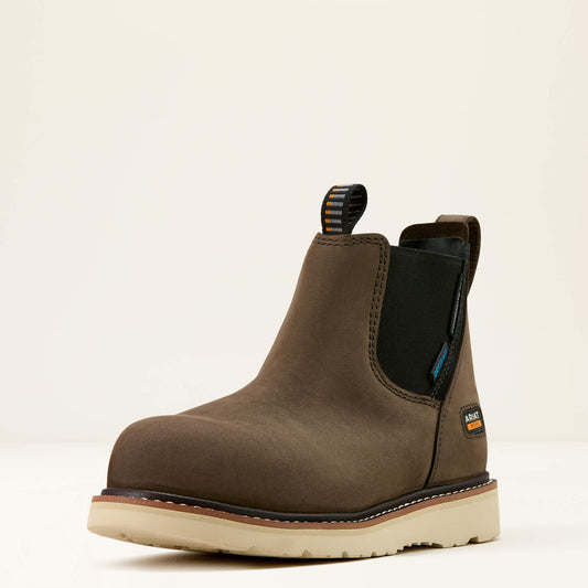 Rebar Wedge Chelsea Waterproof Composite Toe Work Boot - Ariat Customer Favorite