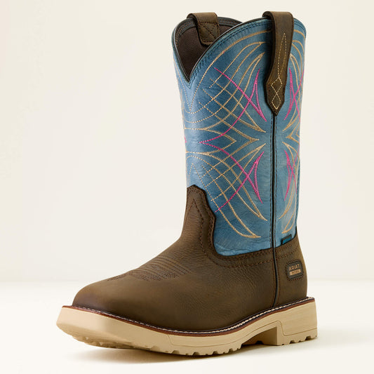 Activator Waterproof Wide Square Toe Work Boot - Ariat Top Pick