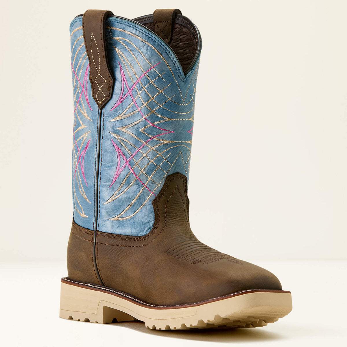 Activator Waterproof Wide Square Toe Work Boot - Ariat Top Pick