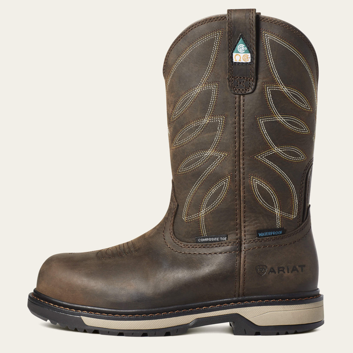Riveter CSA Waterproof Composite Toe Work Boot - Ariat Great Value