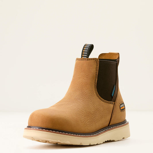 Rebar Wedge Chelsea Waterproof Work Boot - Ariat Customer Favorite