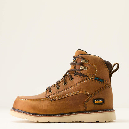 Rebar Wedge Moc Toe Waterproof Work Boot - Ariat Trusted
