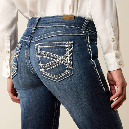 Mid Rise Entwined Trouser Jeans - Ariat Exclusive