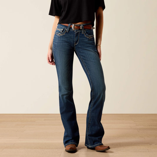 Mid Rise Entwined Festival Boot Cut Jeans - Ariat Trusted