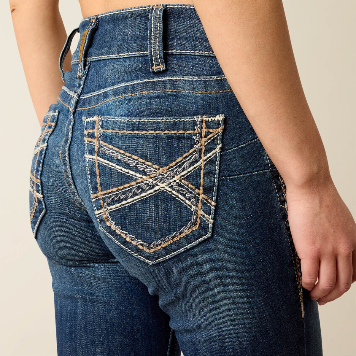 Mid Rise Entwined Festival Boot Cut Jeans - Ariat Trusted